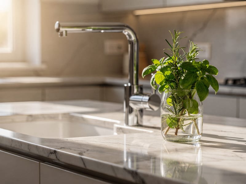 Kitchen Detail — Victoria's House Cleaning